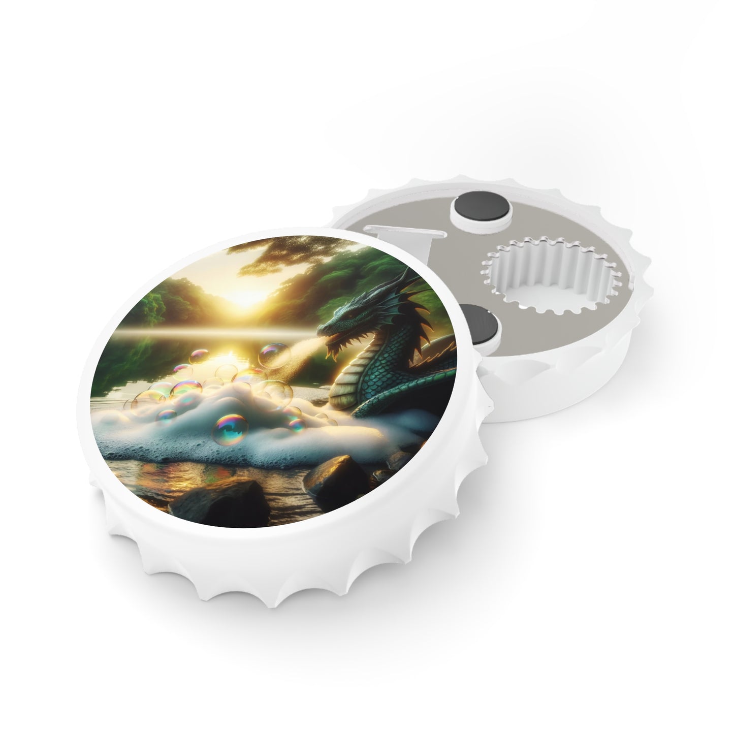 بوتل اوپنر | فینٹسی ڈریگن | جادوئی جھیل منظر