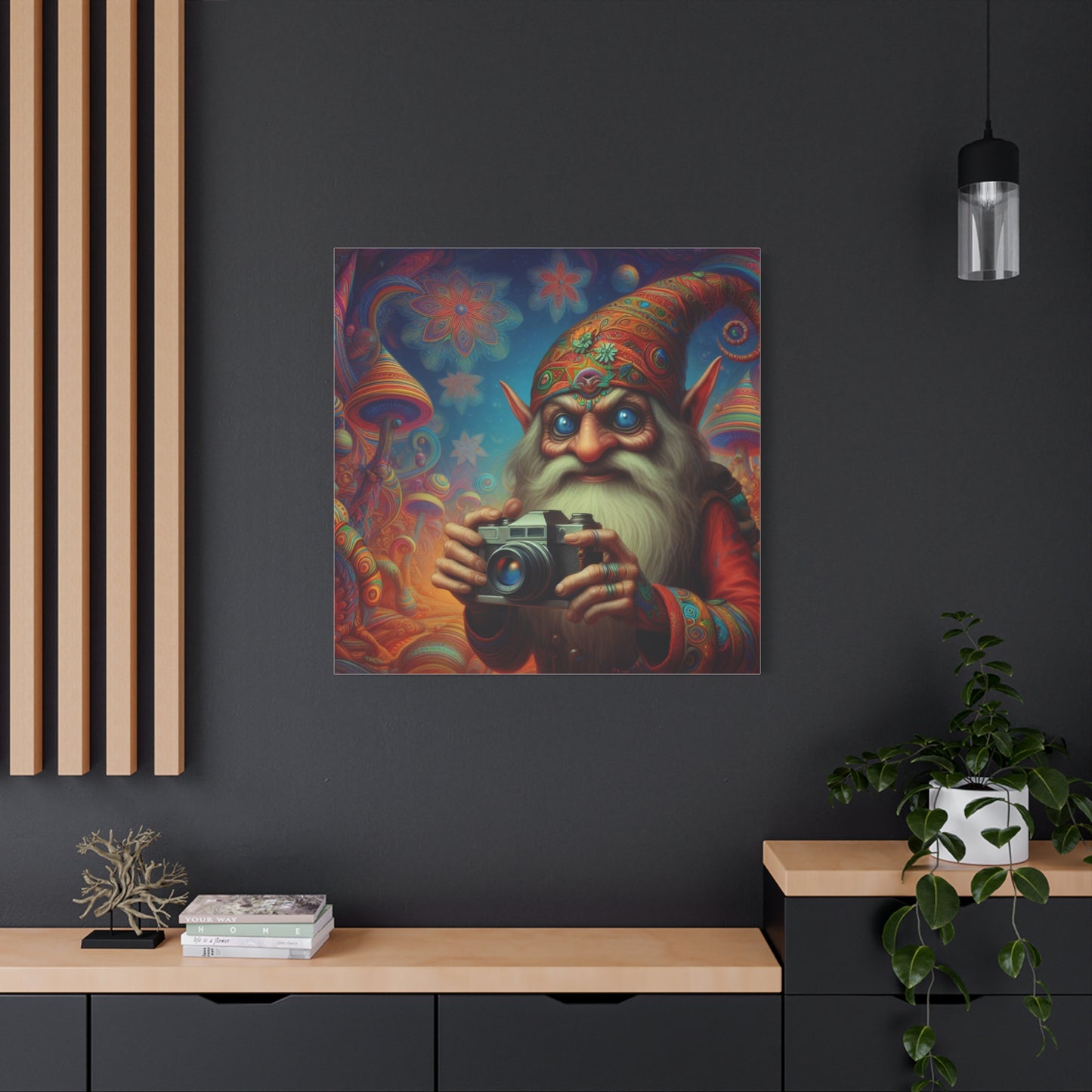 Płótno | Matowy | Fantasy | Słowiański Duch | Domovoi