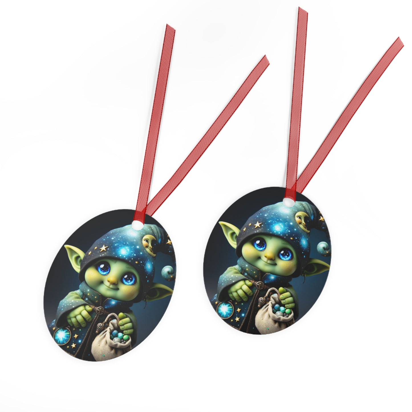 Ornament | Metall | Fantasi | Skogsalv | Trollmann