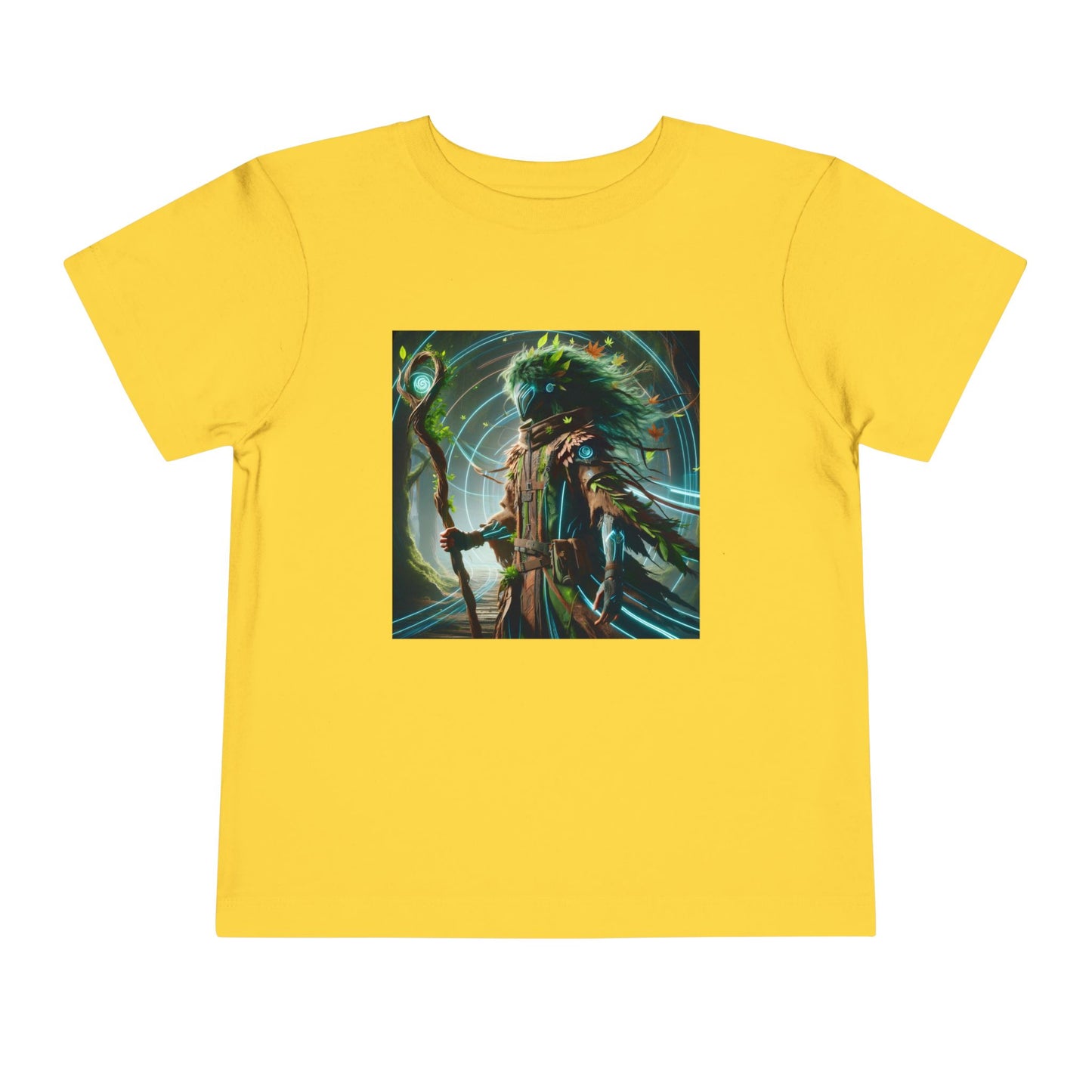 T-Shirt | Toddler Tee | Short Sleeve | Eco Fantasy | Forest Spirit Shaman
