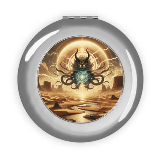 Spiegel | Reismirror | Compact | Kosmische Horror | Lovecraftiaans | Entiteit