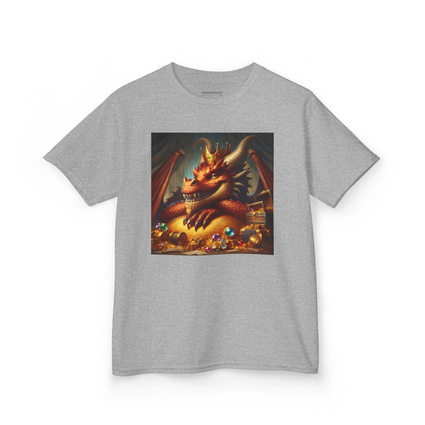 T-Shirt | Koszulka dziecięca | Ciężka bawełna | Nordycka Mitologia | Fafnir | Smok