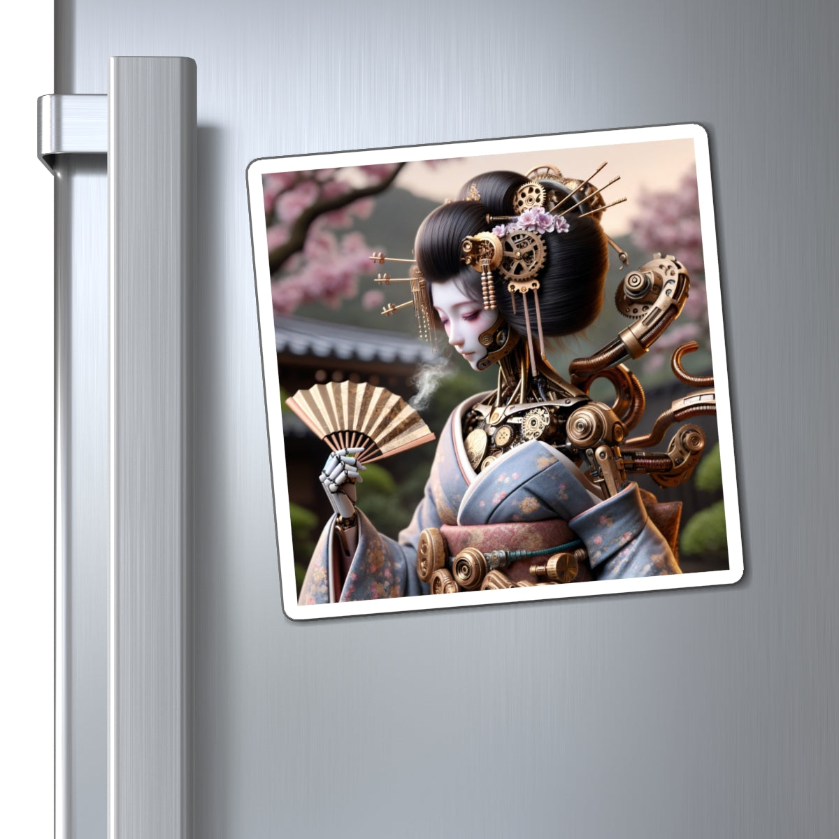 مغناطيس | فينيل | ستيمبانك | جيشا آلية | روبوت