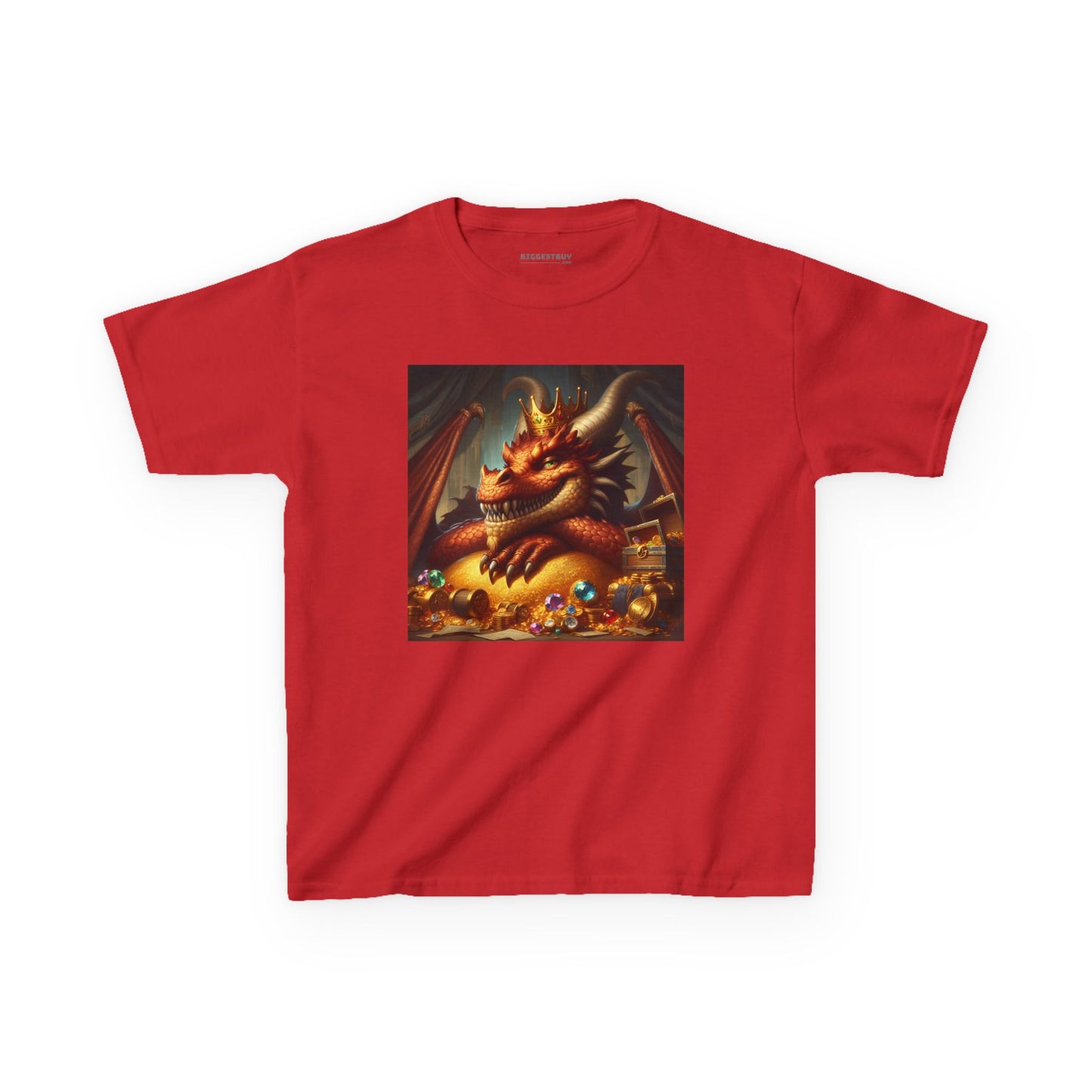 T-Shirt | Koszulka dziecięca | Ciężka bawełna | Nordycka Mitologia | Fafnir | Smok