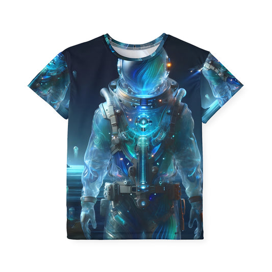 Sporttrikot | Kinder | Weltraum-Biolumineszenz | Astronaut