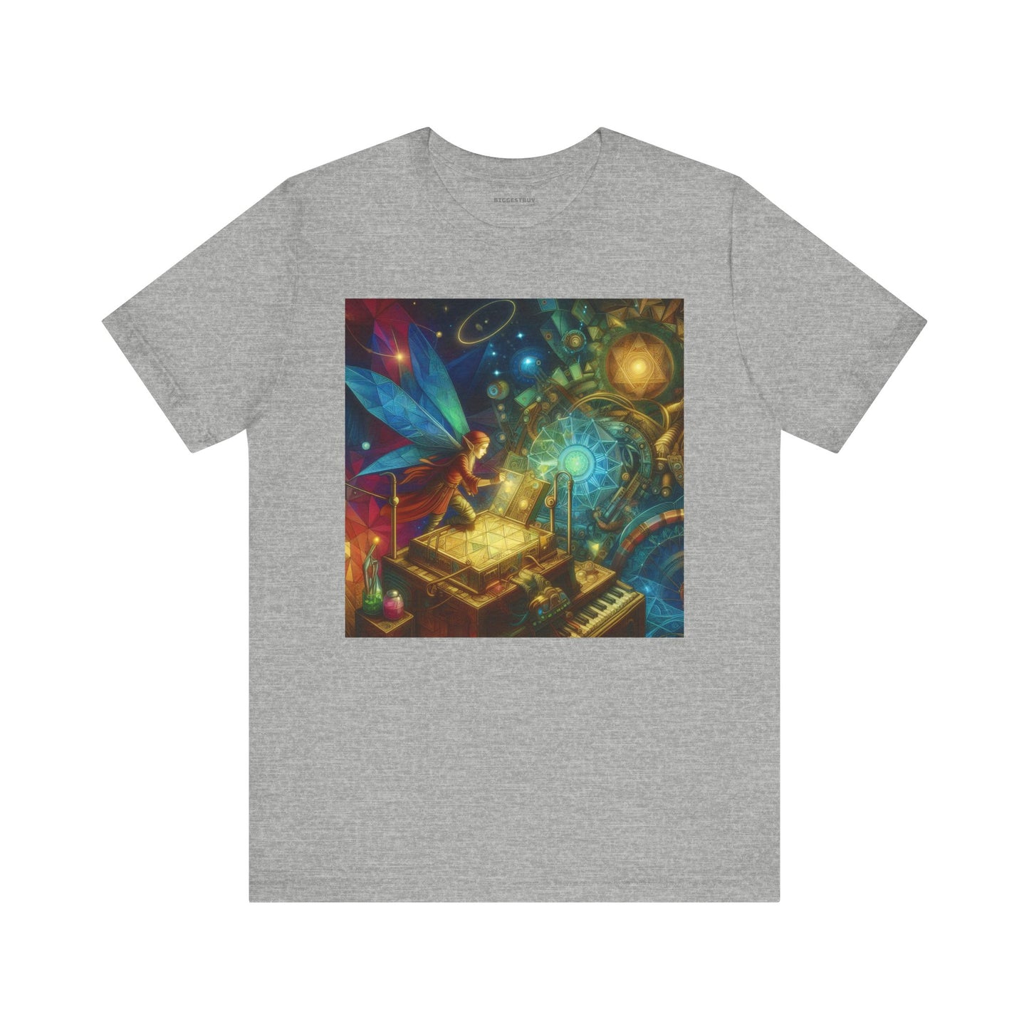 T-shirt | Unisex | Maglietta in jersey | Manica corta | Fantasia Eterea | Sylph Mistico