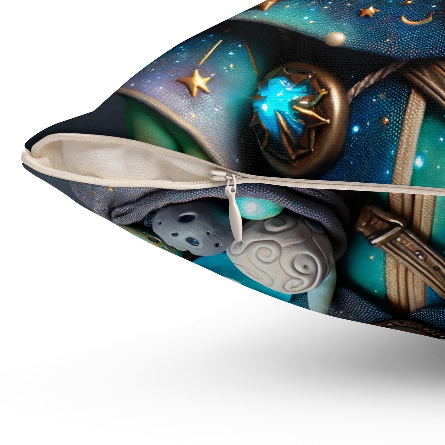 Pute | Polyester | Firkantet | Kosmisk Alvekunst | Fantasidukke