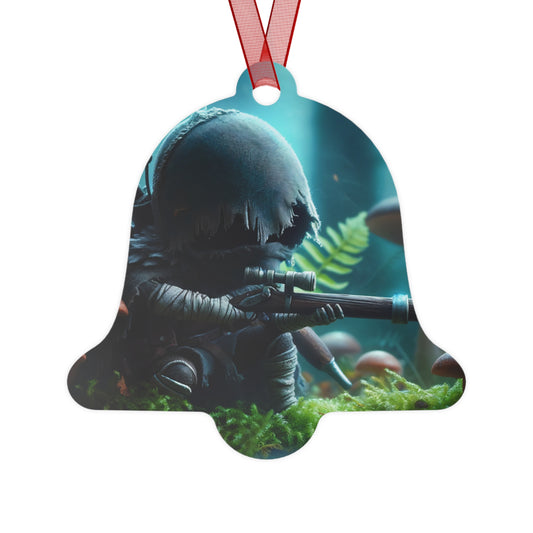 Ornament | Metall | Biolumineszente Fantasy | Waldkrieger