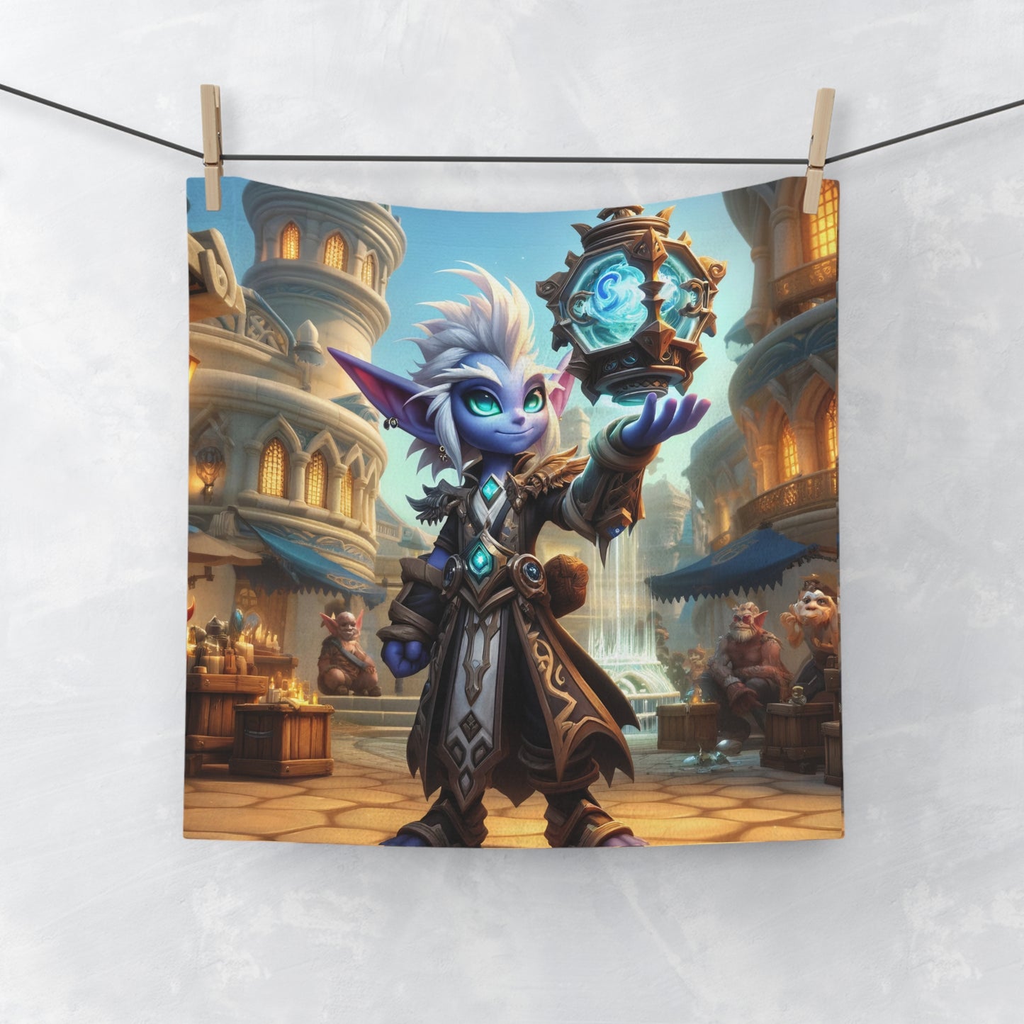 تولیہ | چہرے کا تولیہ | وقت کا جادو | گنوم کروناٹرجی | جادوگر