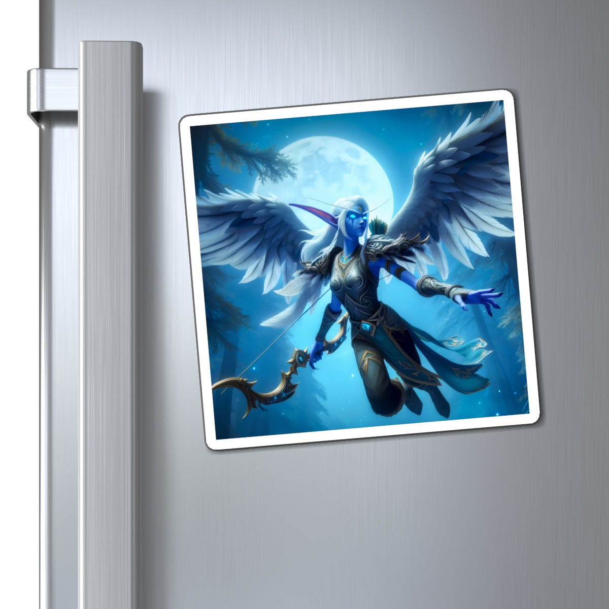 マグネット | ビニール | ファンタジー エルフ天使 | 月光の戦士