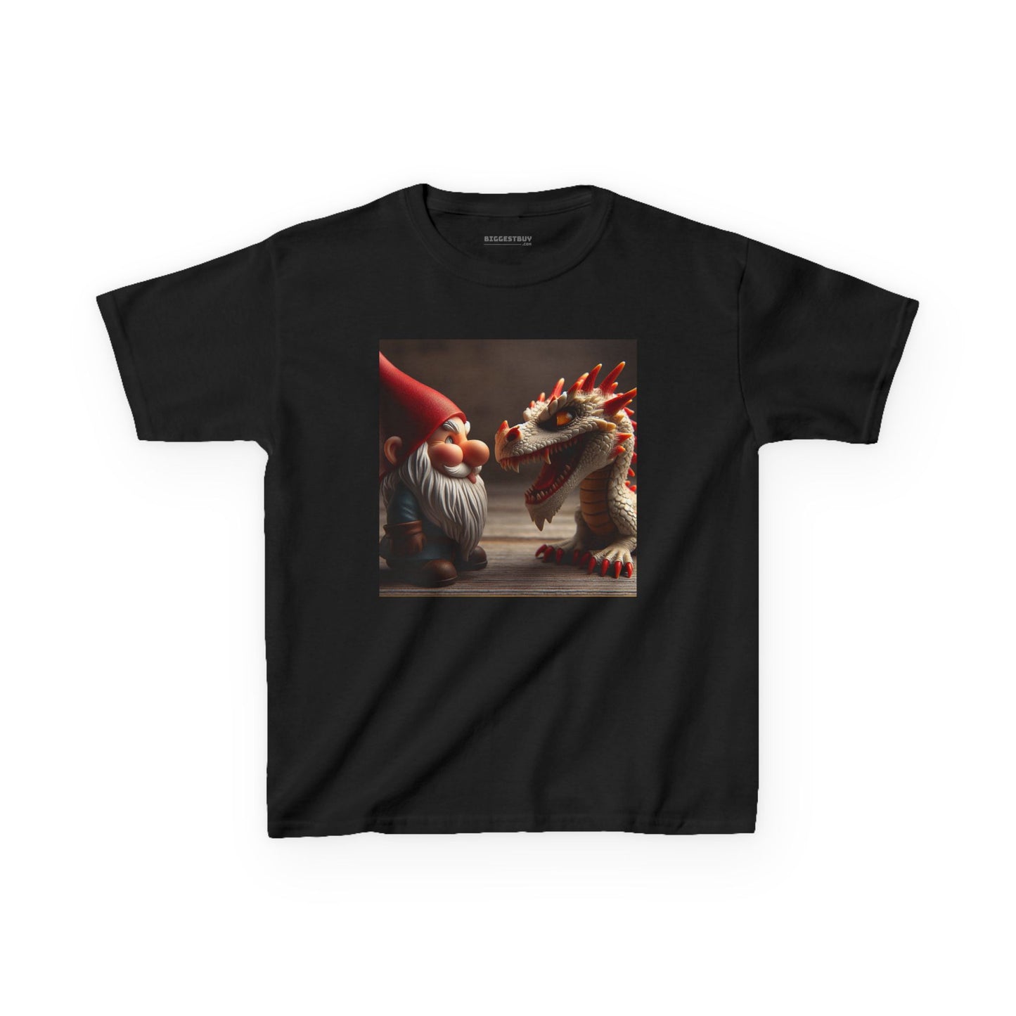 T-Shirt | Kaos Anak | Katun Tebal | Fiksi Mitos | Gnome dan Naga Timur