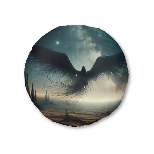 تکیہ | فرش کا تکیہ | ٹفٹڈ | گول | کیہانی فینٹسی | کوزمک ریون