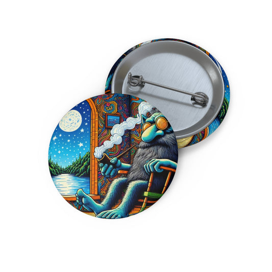Knapp | Pins | Nål | Psykedelisk kunst | Kosmisk drøm