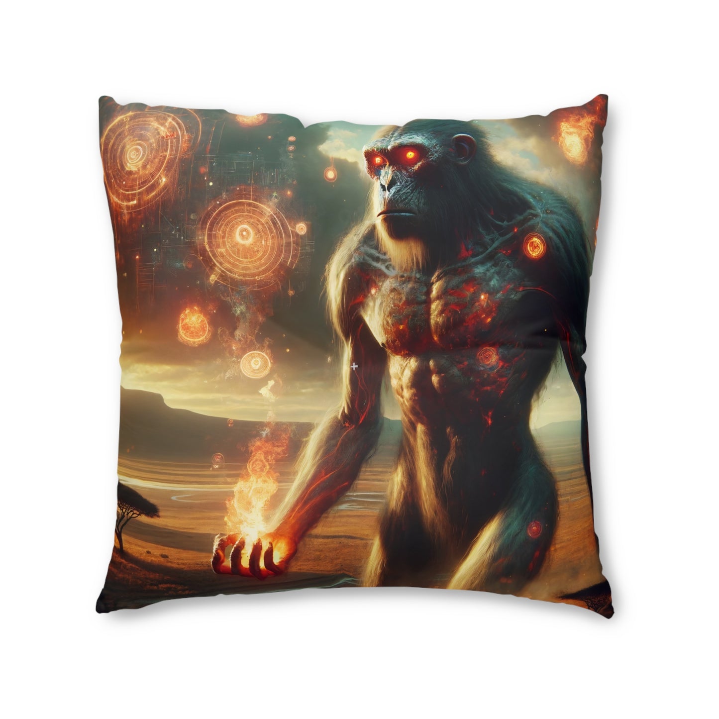 Bantal | Bantal Lantai | Berumbai | Persegi | Mitos Titan Api | Dewa Primordial