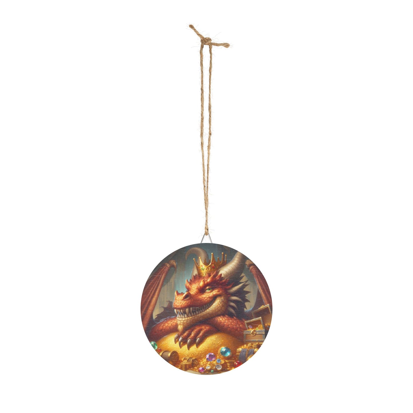 Znak | Drewniany | Nordycka Mitologia | Fafnir | Smok