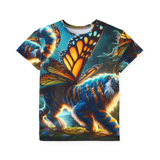 Sportshirt | Kinderen | Magisch Realisme | Vlinder Tijger