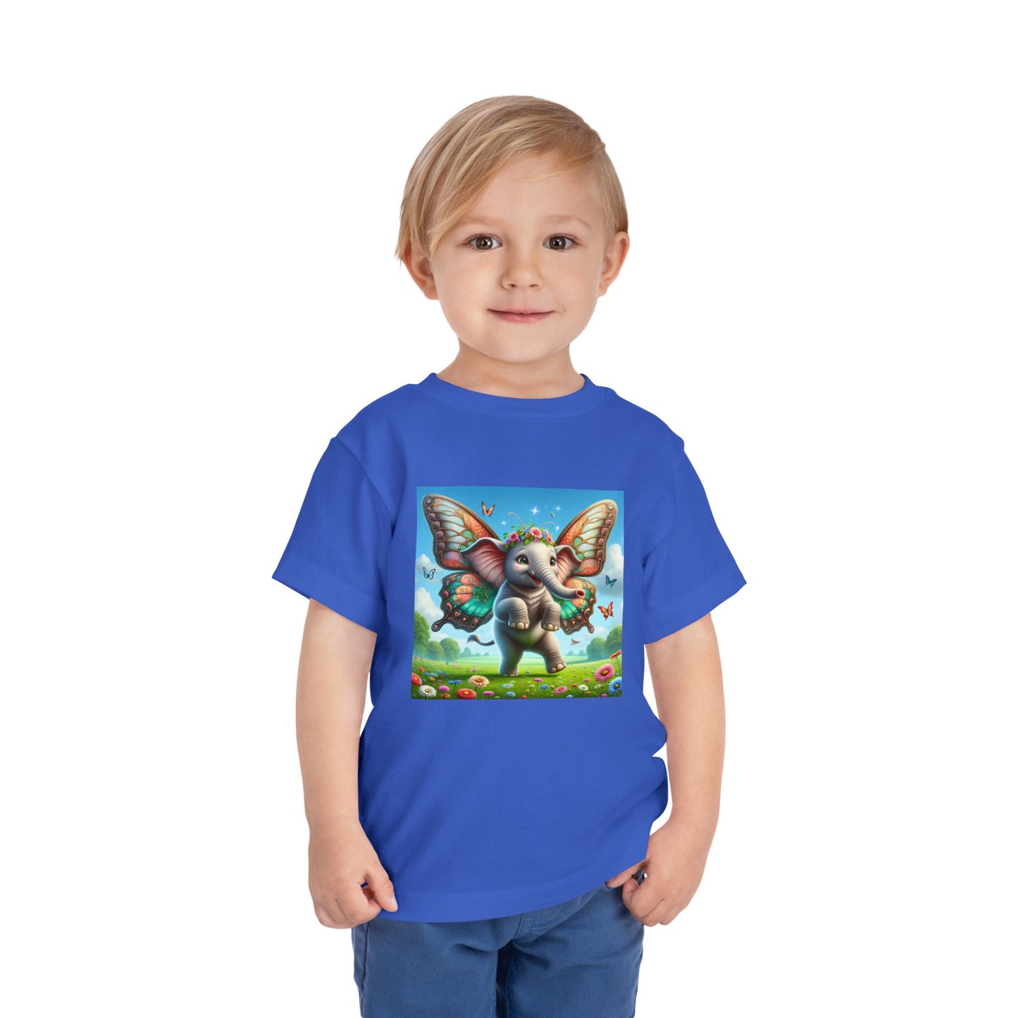 T-Shirt | Koszulka dla malucha | Krótki rękaw | Baśniowa fauna | Airavata | Słonik