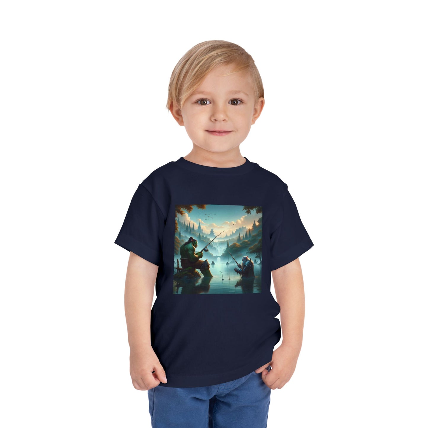 T-shirt | Peuter T-shirt | Korte mouw | Heldensage | Interraciale Vriendschap