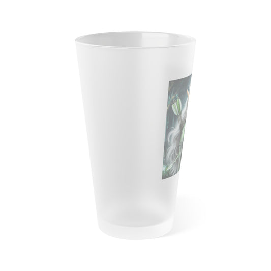 Glass | Halvliterglass | Frostet | Alvisk skogsvoktere | Bueskytter