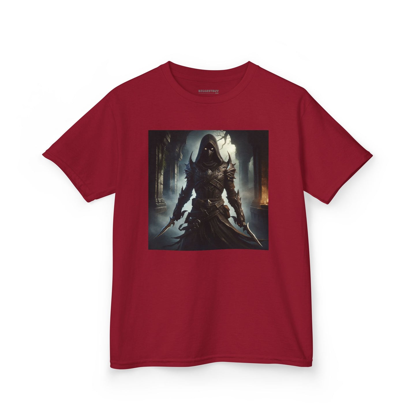 เสื้อยืด | เสื้อยืดเด็ก | ผ้าฝ้ายเนื้อหนา | จอมนักฆ่าเงามืด | นักล่าวิญญาณ