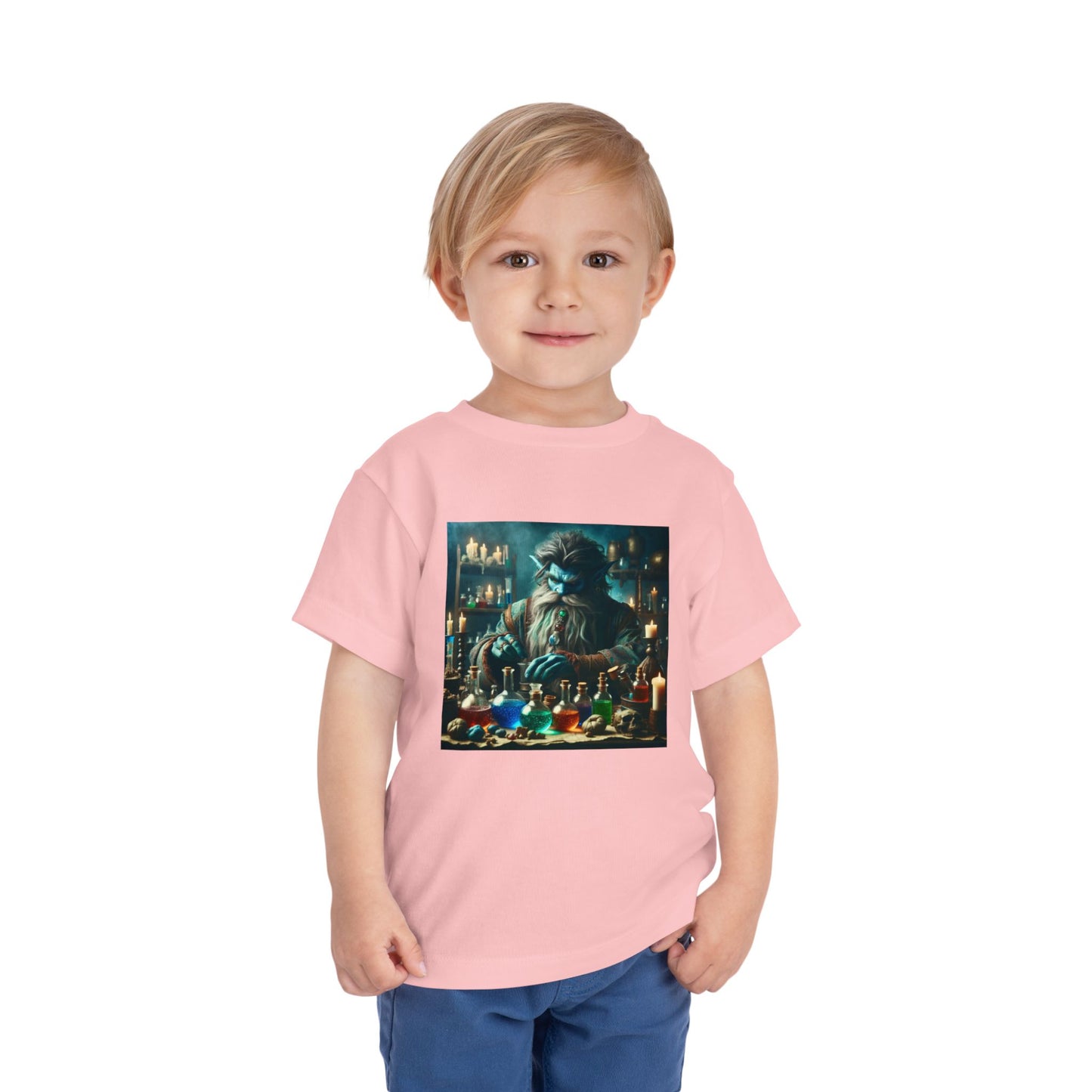 Camiseta | Camiseta Infantil | Manga Curta | Alquimia Mística | Djinn | Poções