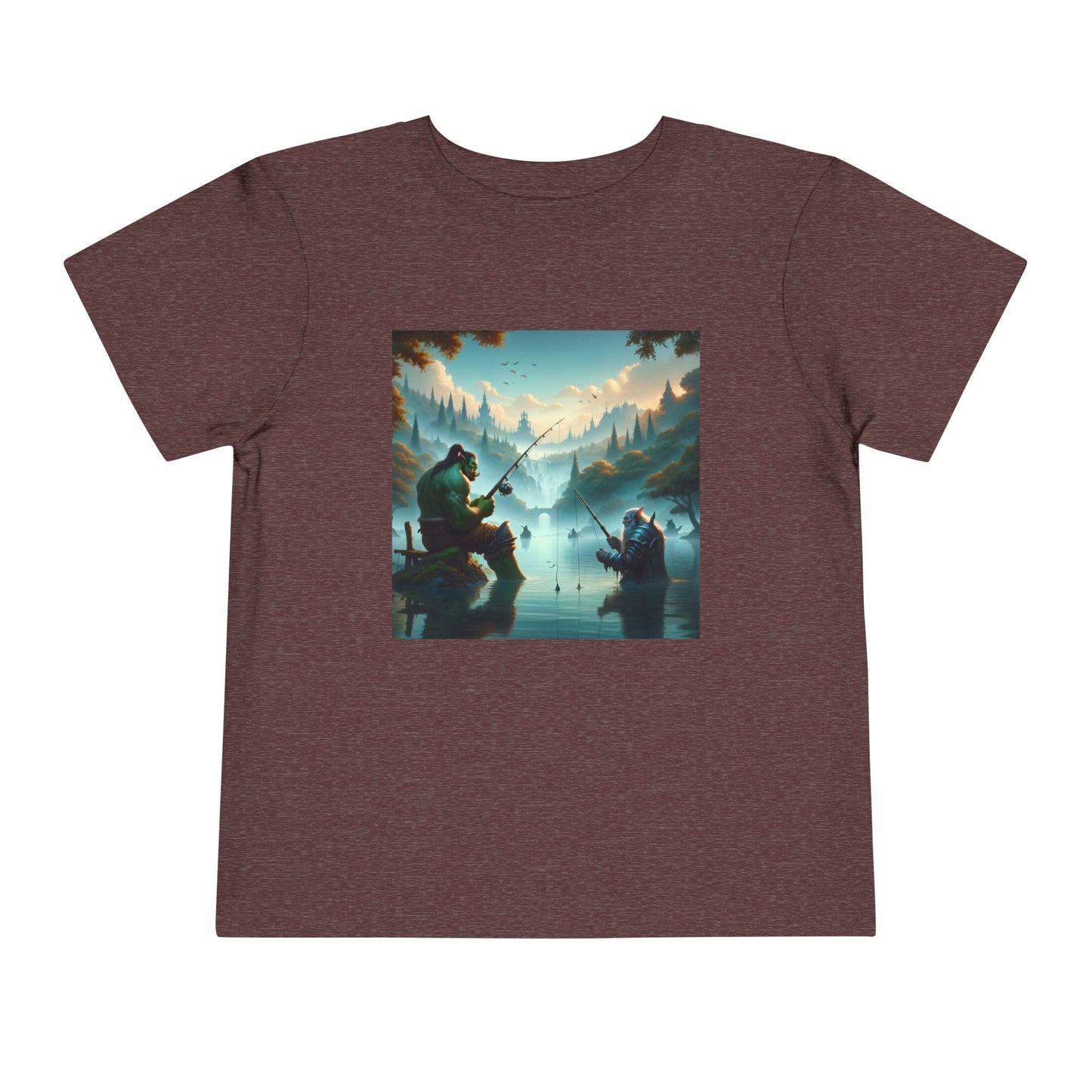 T-shirt | Peuter T-shirt | Korte mouw | Heldensage | Interraciale Vriendschap