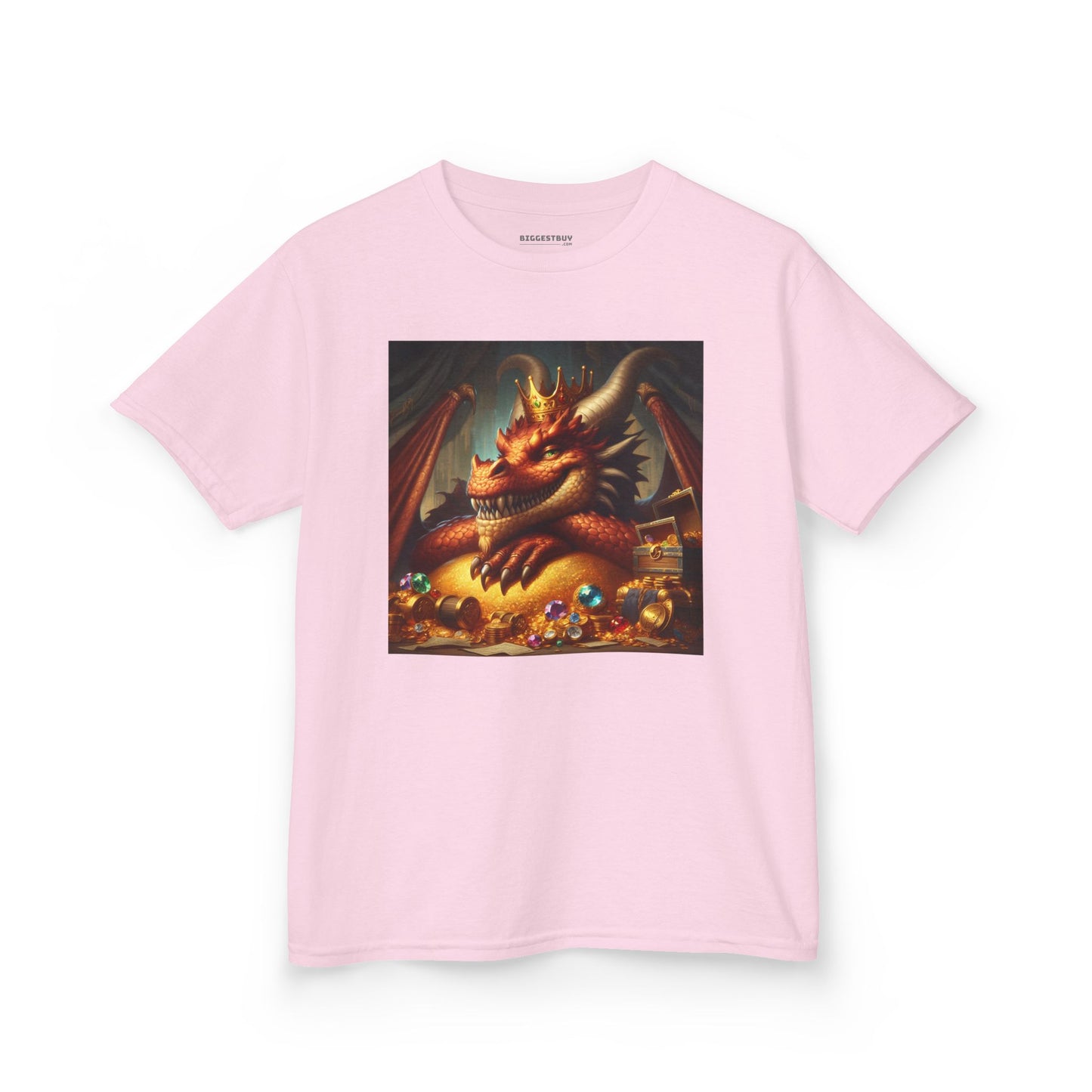 T-Shirt | Koszulka dziecięca | Ciężka bawełna | Nordycka Mitologia | Fafnir | Smok