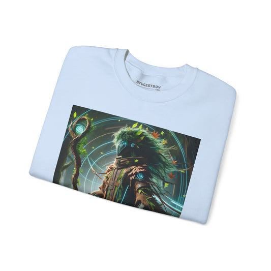 سویٹ شرٹ | یونیسیکس | کریو نیک | ہیوی بلینڈ | سلاوک اساطیر | لیشی | جنگل کا محافظ