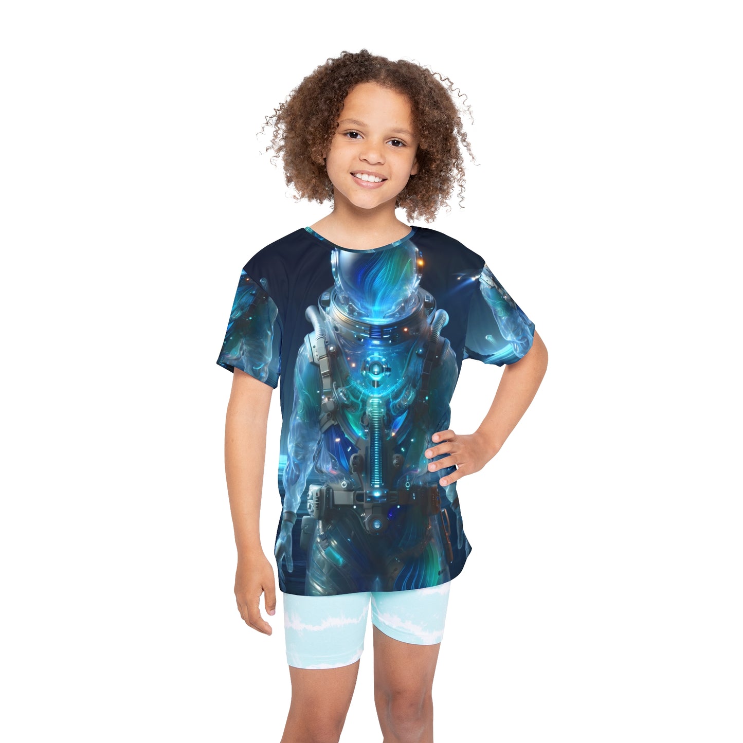 Jersey Olahraga | Anak-anak | Fiksi Luar Angkasa | Astronot Alien