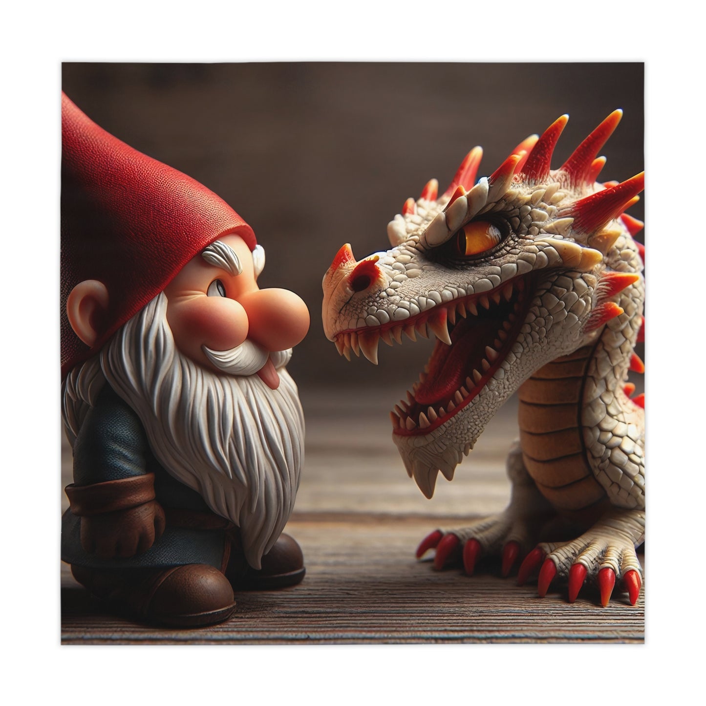 Obrus | Fantasy folklorystyczne | Gnom i Smok