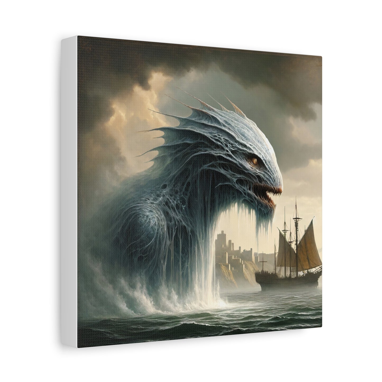 Tela | Opaca | Mitologia Nordica | Jörmungandr | Serpente Marino