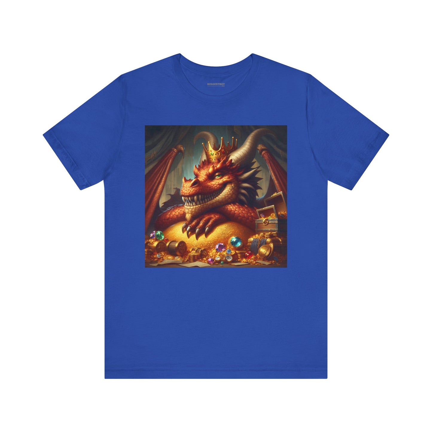 T-Shirt | Unisex | Koszulka dżersejowa | Krótki rękaw | Nordycka Mitologia | Fafnir | Smok