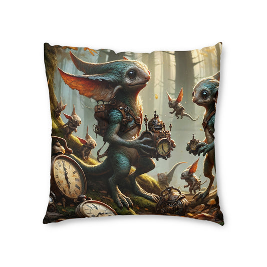 تکیہ | فرش کا تکیہ | ٹفٹڈ | مربع | سیلٹک فینٹسی | فوک مخلوقات | پوکا