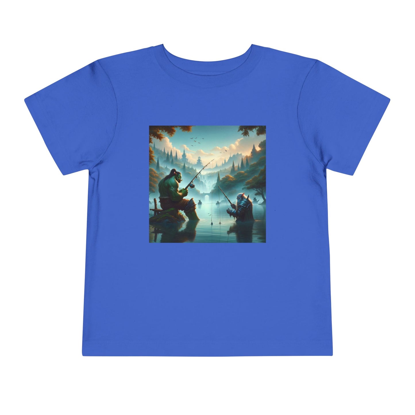 T-shirt | Peuter T-shirt | Korte mouw | Heldensage | Interraciale Vriendschap