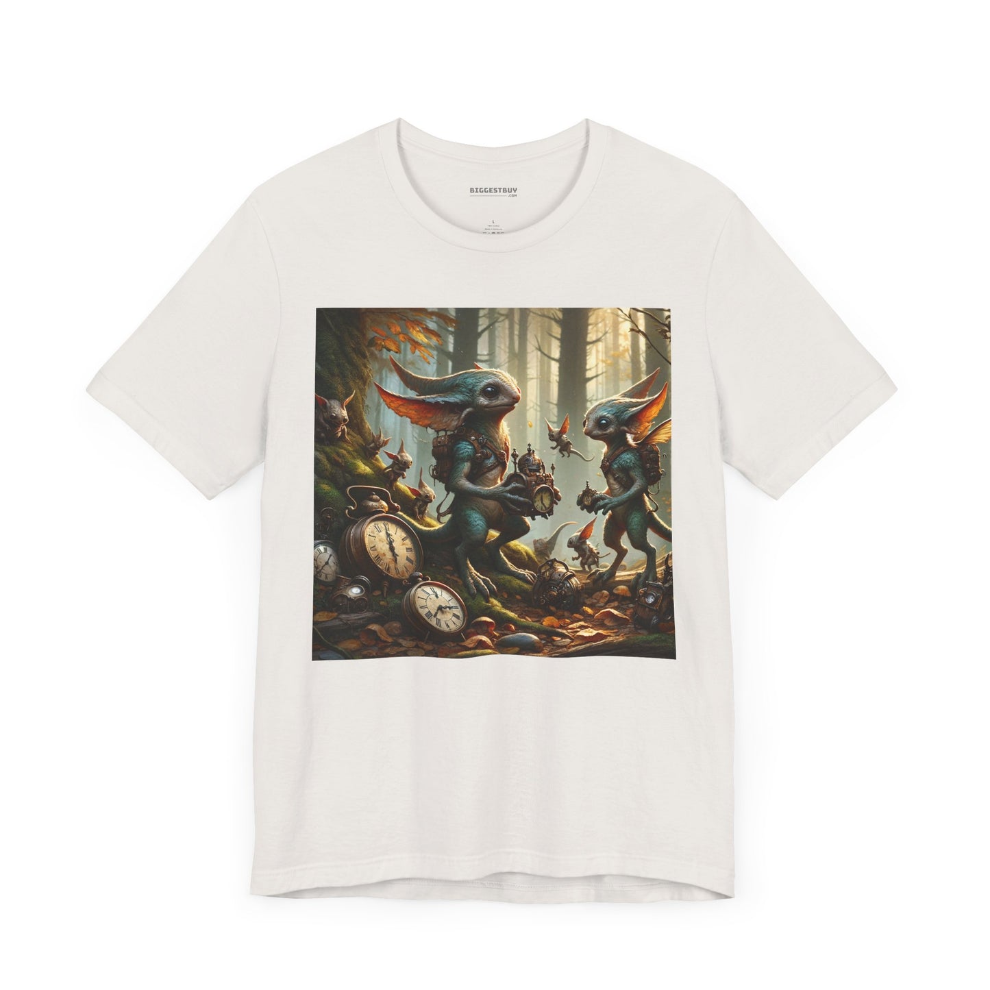 T-shirt | Unisex | Maglietta in jersey | Manica corta | Mitologia Celtica | Pooka | Foresta