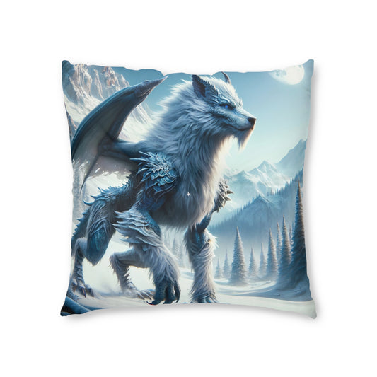 تکیہ | فرش کا تکیہ | ٹفٹڈ | مربع | نورسی اساطیر | فینریر