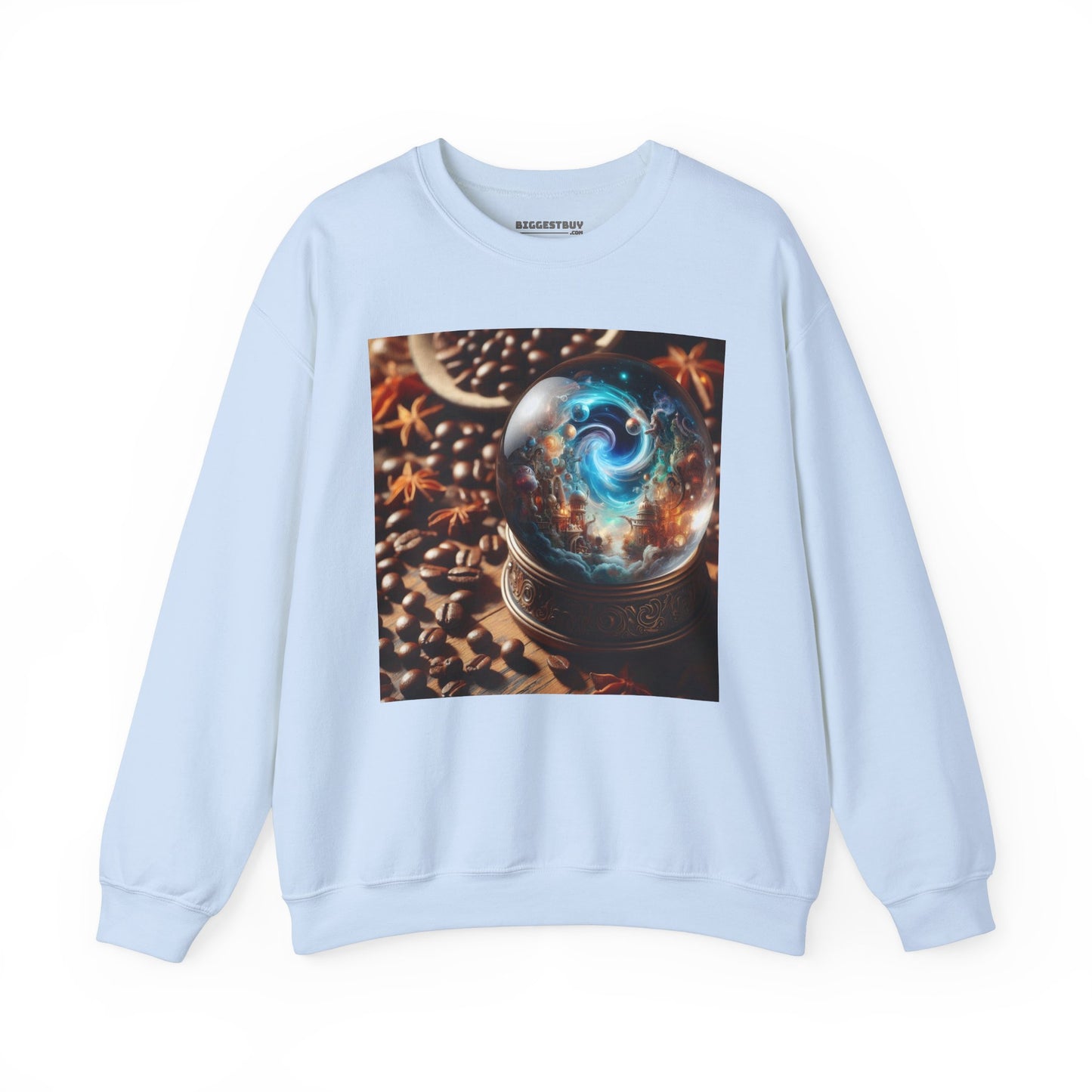 Felpa | Unisex | Girocollo | Misto pesante | Cosmologia Nordica | Globo Magico