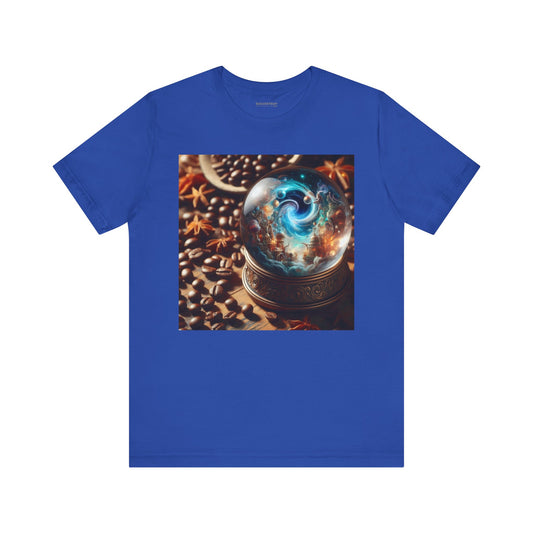 T-shirt | Unisex | Jersey T-shirt | Korte mouw | Kosmisch Realisme | Sneeuwbol