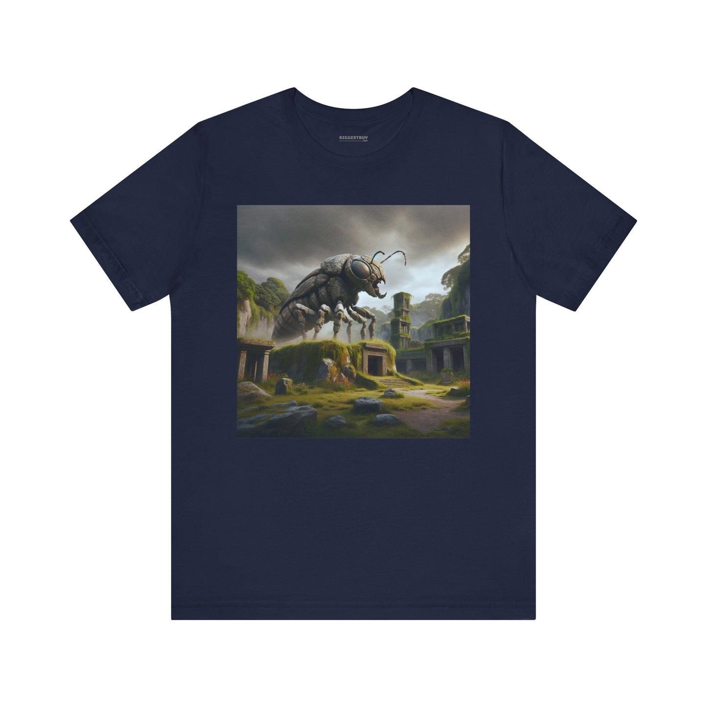 Tシャツ | ユニセックス | ジャージーTシャツ | 半袖 | 異形変異 | 巨大甲虫 | 緑