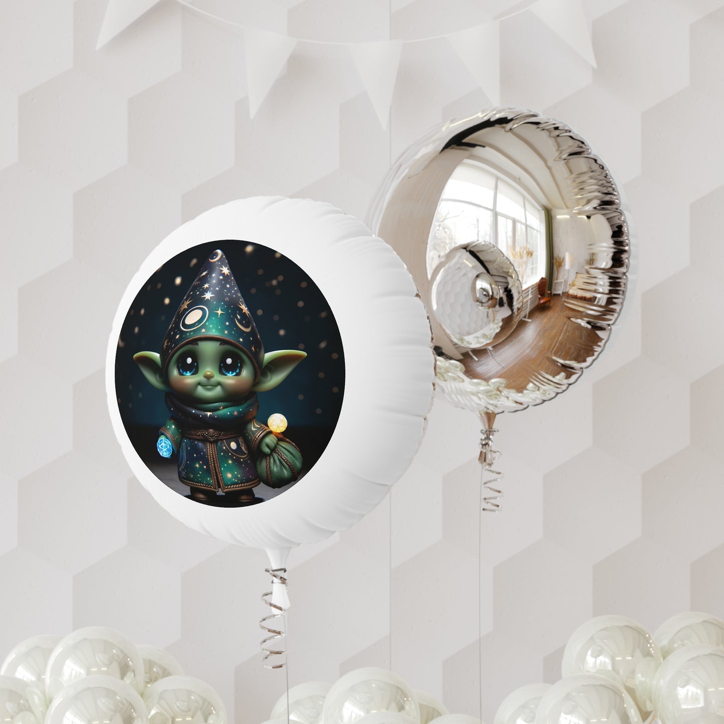 Ilmapallo | Helium | Mylar | Fantasiahaltija | Kosminen Velho | Figuuri