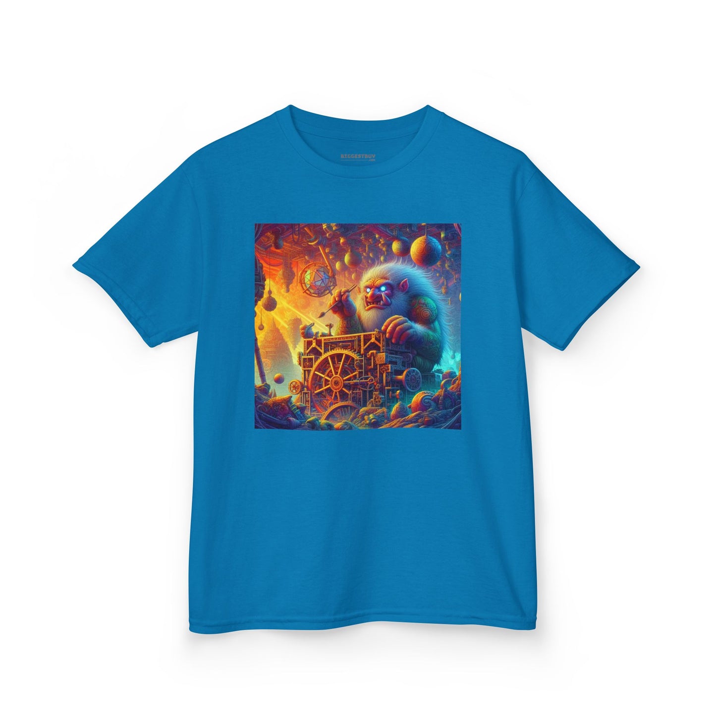 T-Shirt | Koszulka dziecięca | Ciężka bawełna | Mitologia Arktyczna | Mechanik Lodu