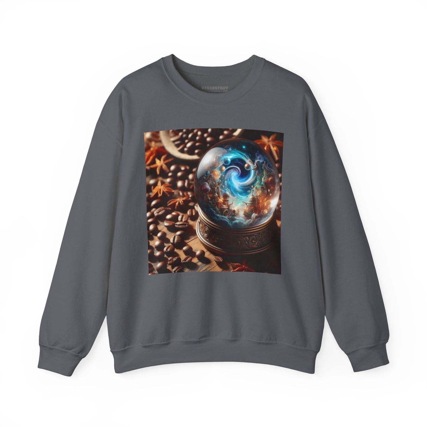 Felpa | Unisex | Girocollo | Misto pesante | Cosmologia Nordica | Globo Magico