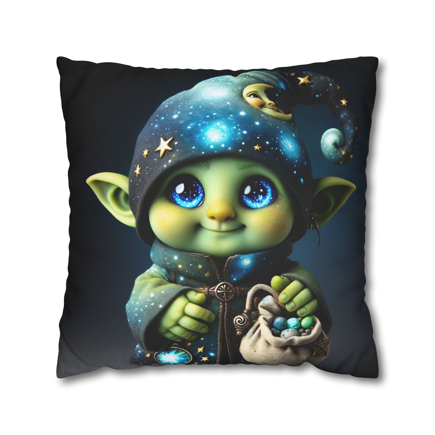 Örngott | Fyrkantigt | Polyester canvas | Fantasy | Celestial Magi | Brownie
