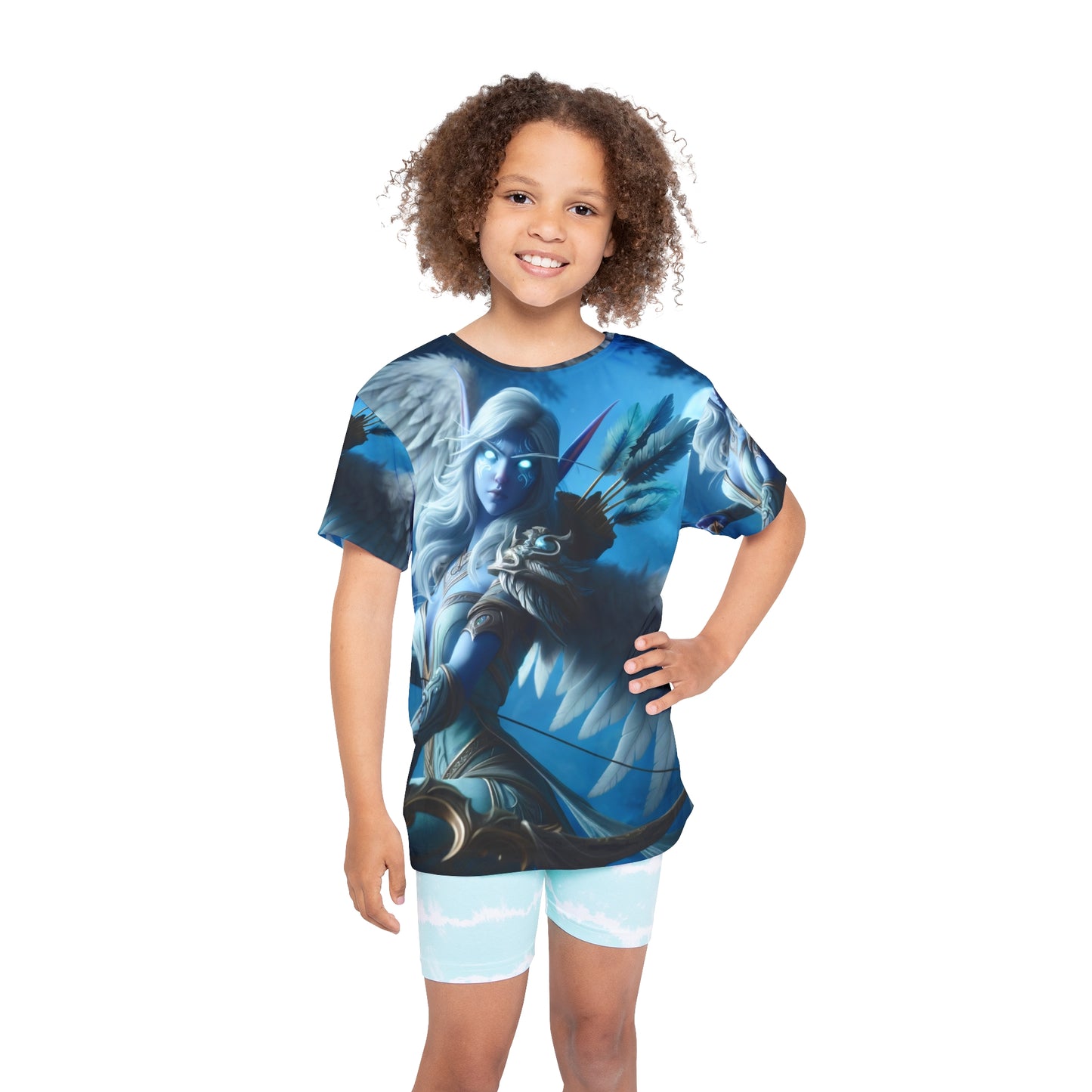 سپورٹس جرسی | بچے | آسمانی فرشتہ تیرانداز | فرشتہ جنگجو