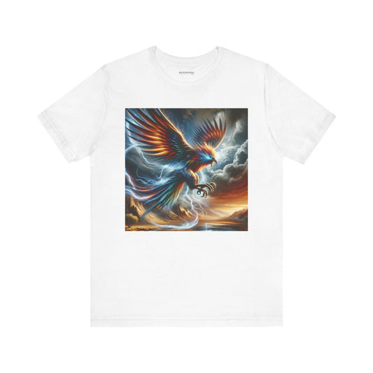 T-Shirt | Unisex | Jersey Tee | Short Sleeve | Legendary Phoenix | Skyfire Reborn