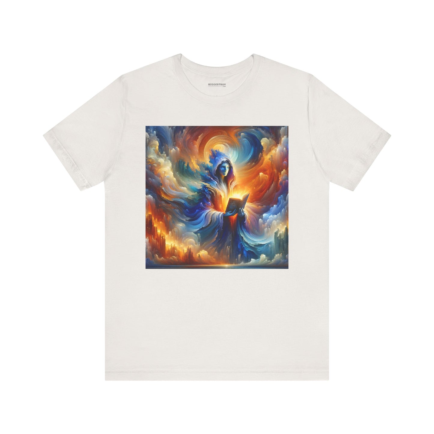 Tシャツ | ユニセックス | ジャージーTシャツ | 半袖 | 魔術幻想 | 宇宙エネルギー | 魔道士