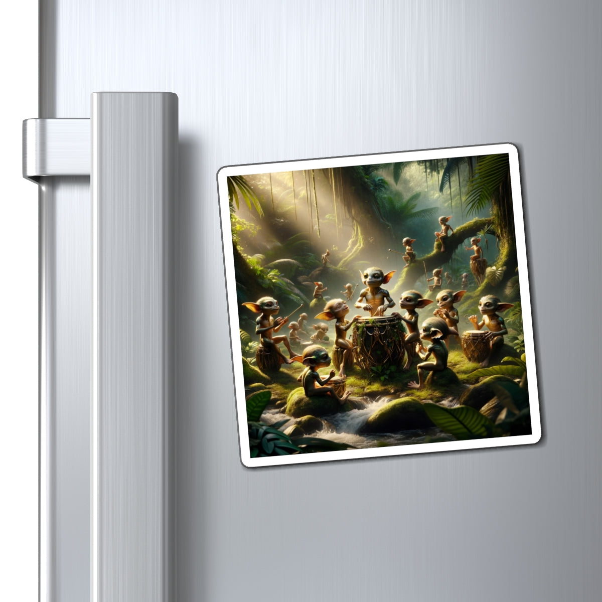 자석 | 비닐 | 판타지 민화 | 숲의 요정 | 드럼서클