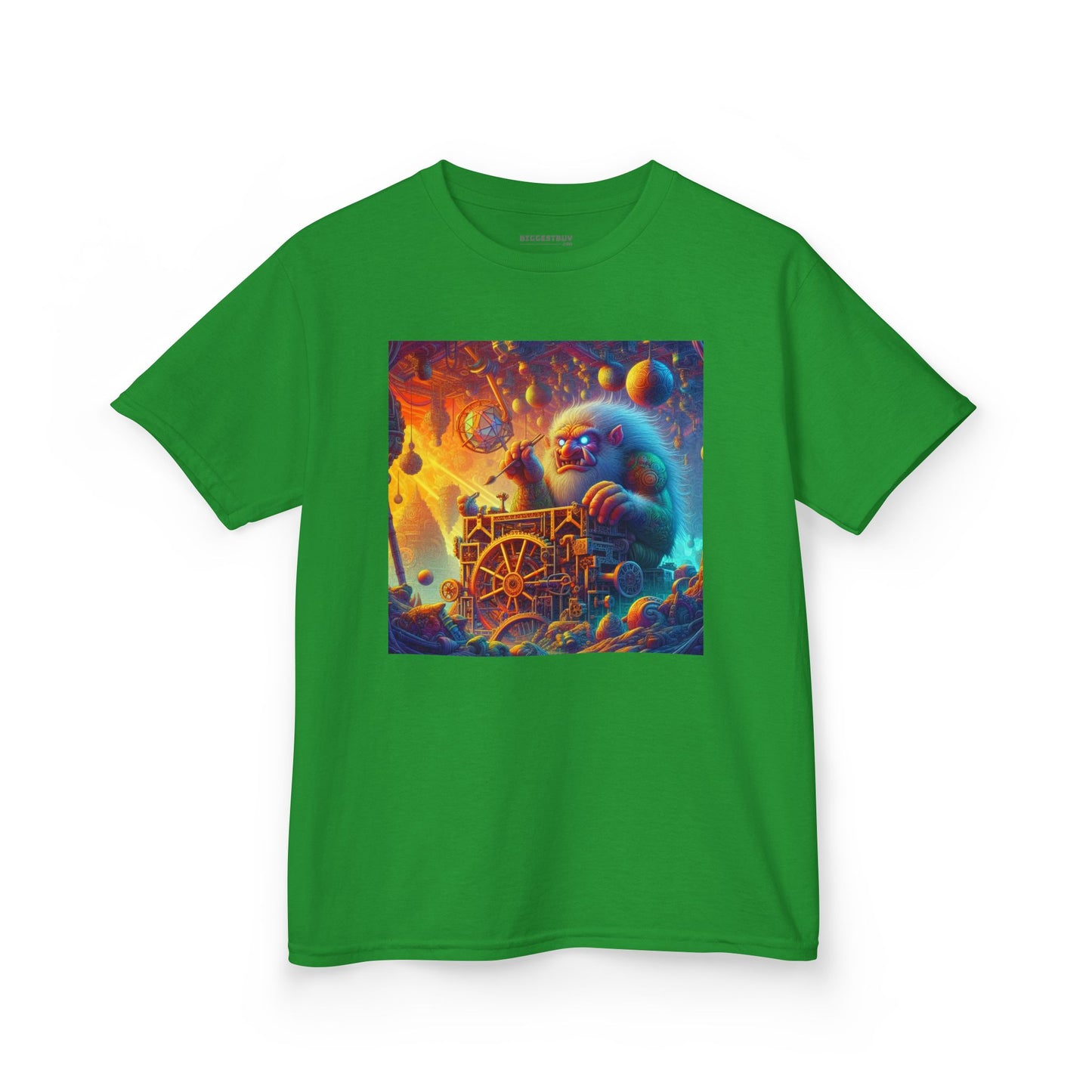T-Shirt | Koszulka dziecięca | Ciężka bawełna | Mitologia Arktyczna | Mechanik Lodu