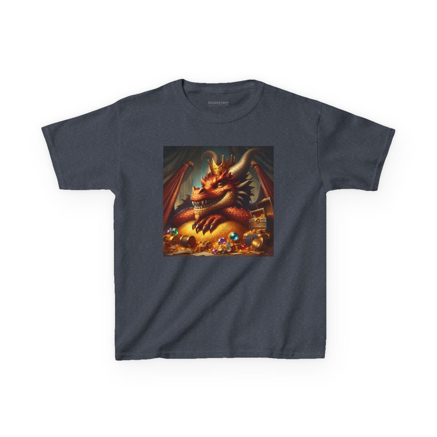 T-Shirt | Koszulka dziecięca | Ciężka bawełna | Nordycka Mitologia | Fafnir | Smok