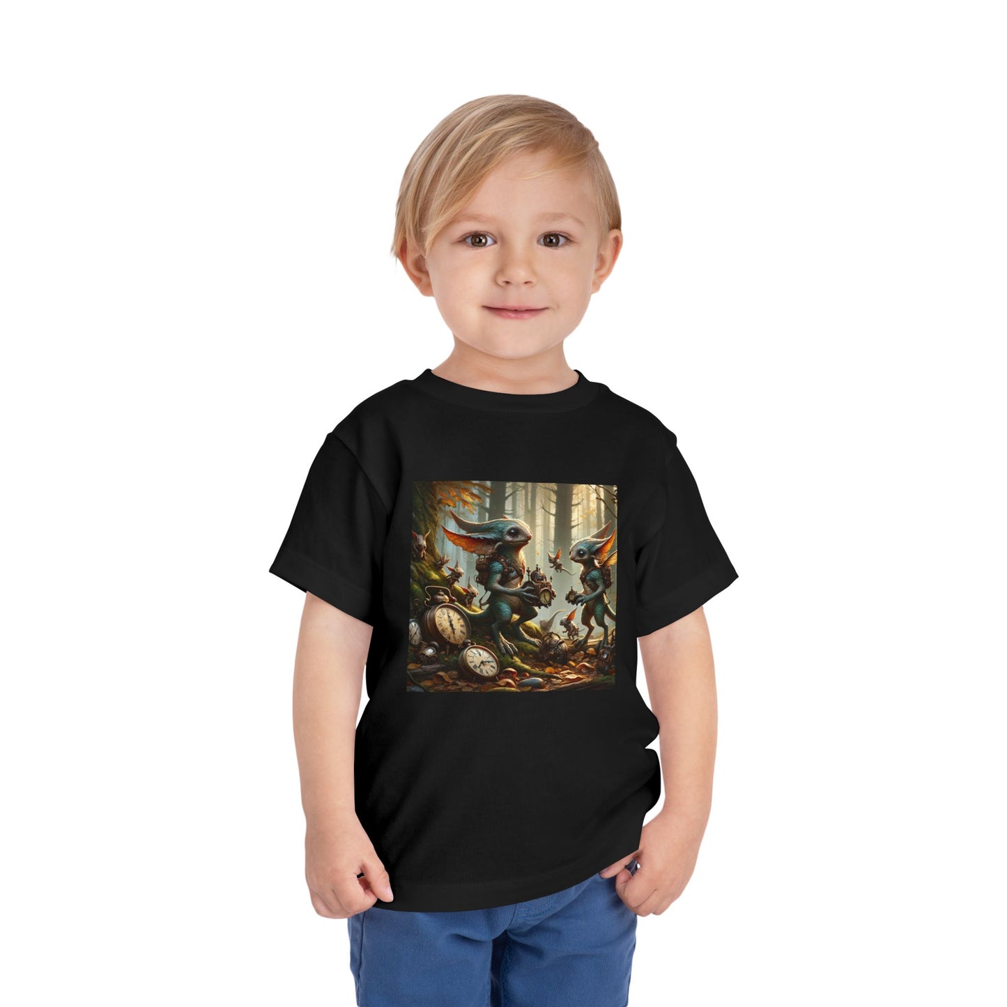 Camiseta | Camiseta Infantil | Manga Curta | Fantasia Celta | Pooka Steampunk | Criaturas